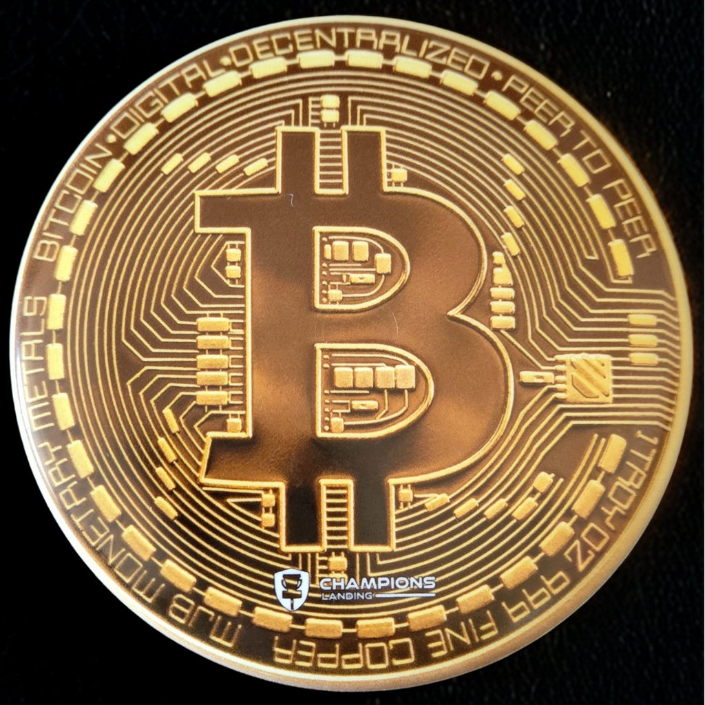 Champs Bitcoin DyeMax Disc Golf Disc - Judge, Felon, Justice, Harp, Fuse