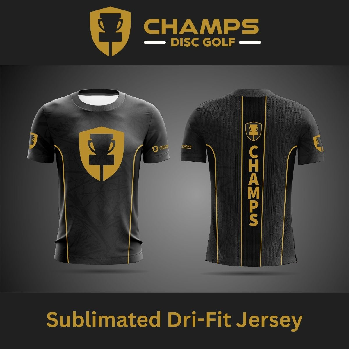 Champs Sublimated Jersey Dri-Fit Short Sleeve Shirt