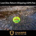 Lost Disc Return Shipping USPS Fee