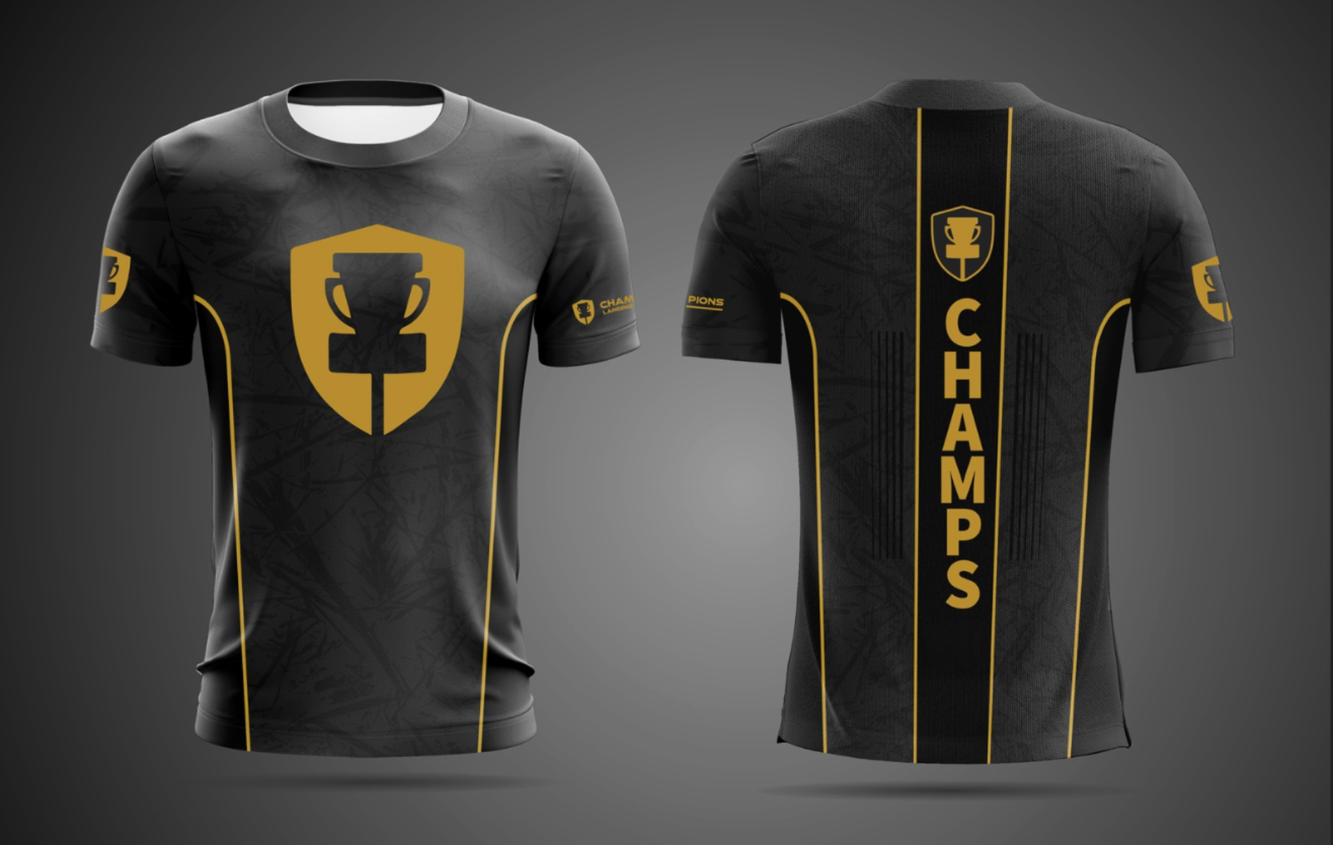 Champs Sublimated Jersey Dri-Fit Short Sleeve Shirt